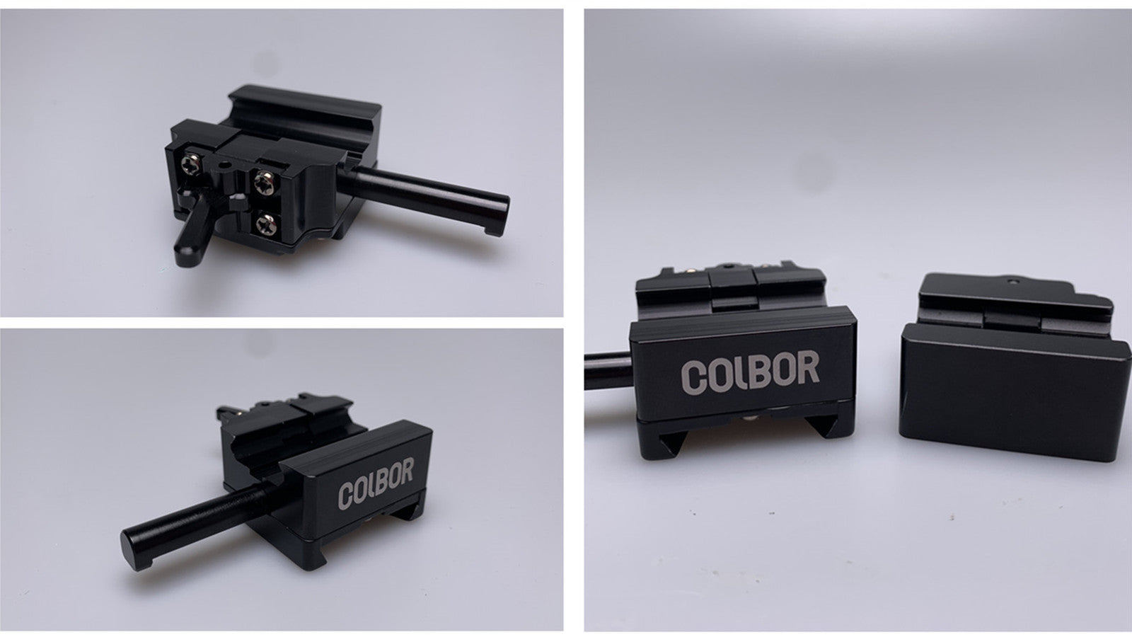 Quick-install and remove V-Mount battery adapter @colborlight