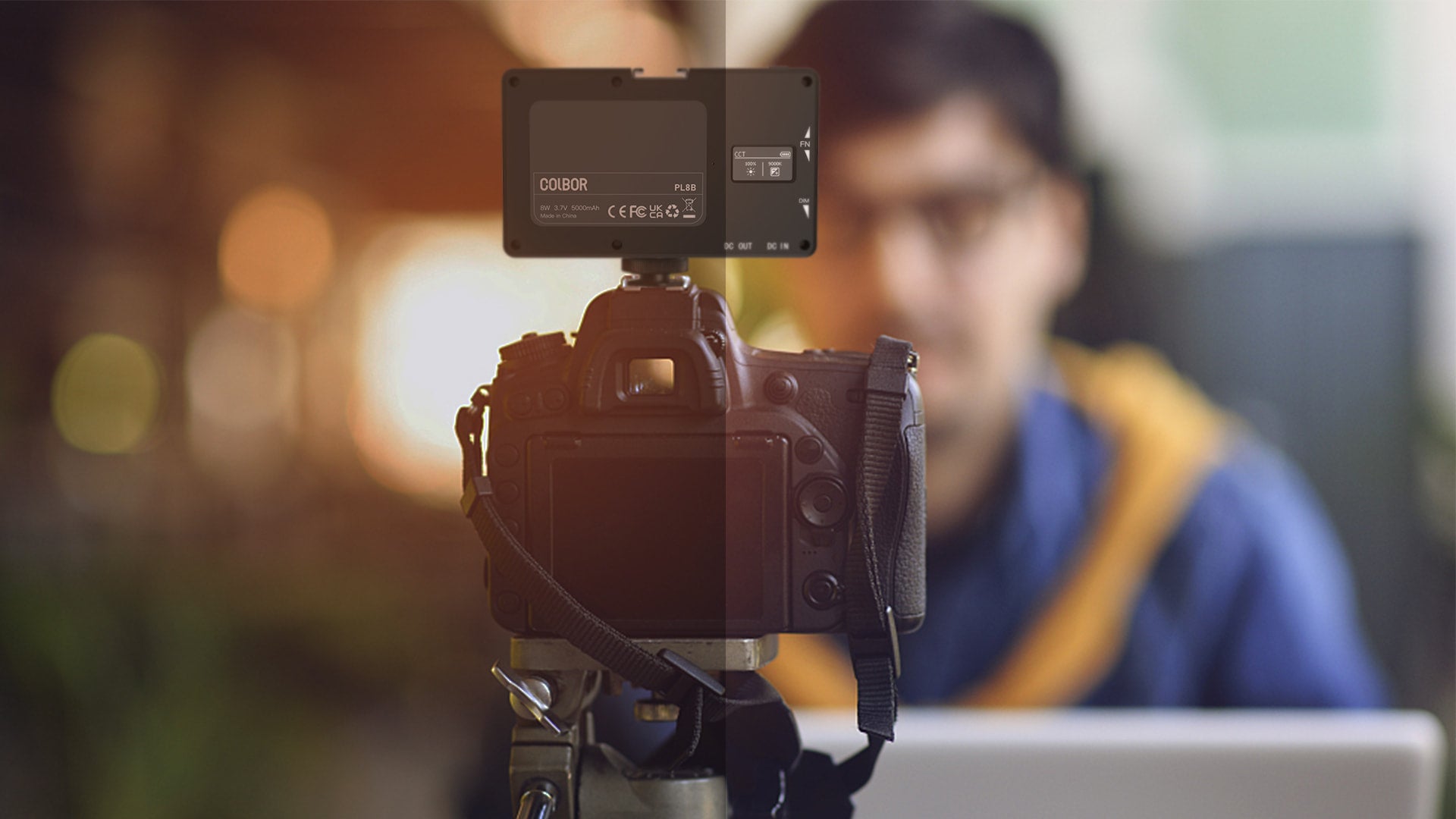 Tips to take perfect videos with camera fill light – COLBOR