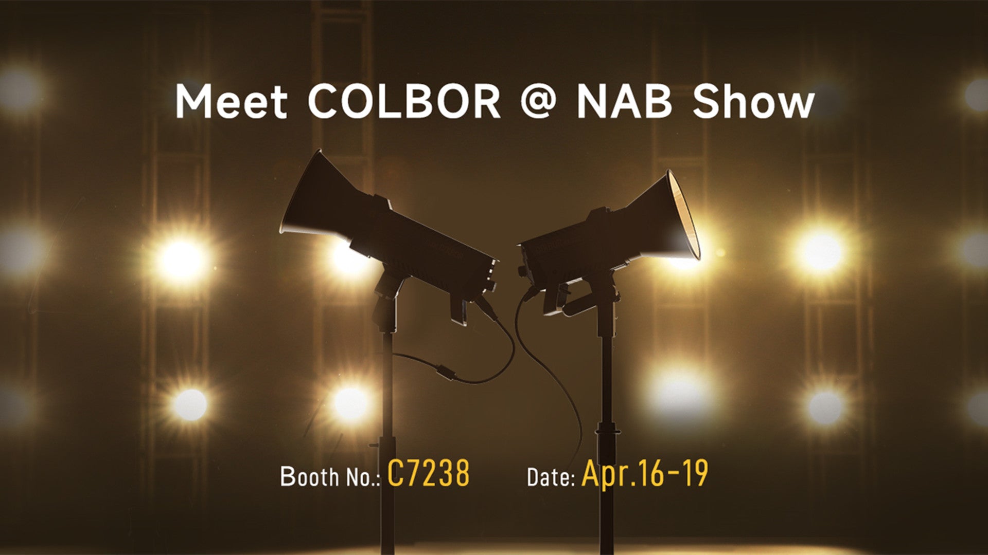 Register for NAB now - Meet COLBOR at NAB 2023