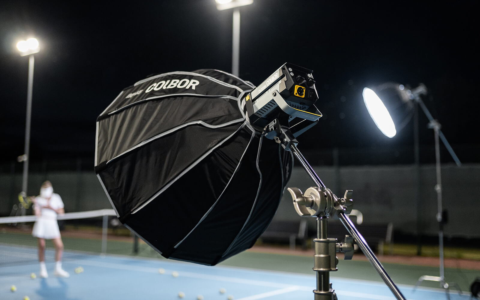 Battery Adapter for LED Lights and XLR Cable COLBOR VM3 | COLBOR