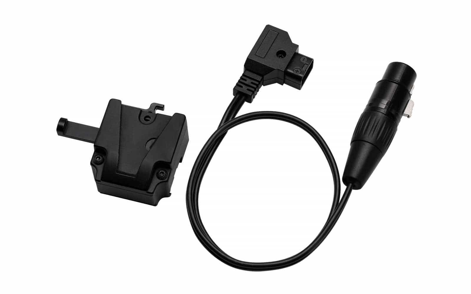 COLBOR VM3 V-mount Adapter and D-Tap to XLR Battery Cable