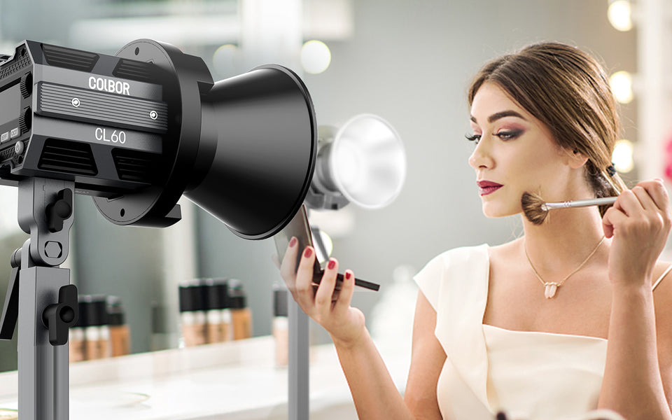 COLBOR CL60 offers lighting for makeup videos.